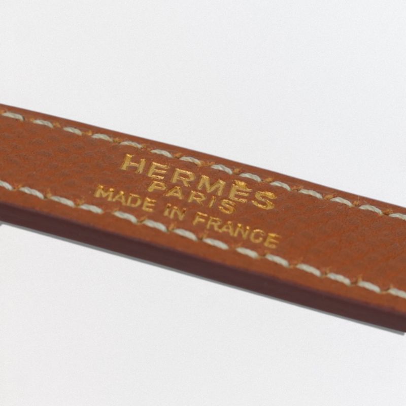 Hermes Shoulder Strap Others Epson Gold Brown Gold Hardware Bag Strap Kelly