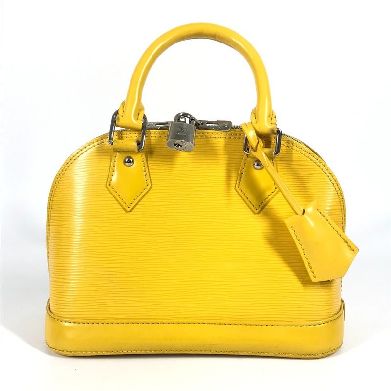 Louis Vuitton Handbag Alma BB Alma BB M40866 Epi Leather Citron Yellow