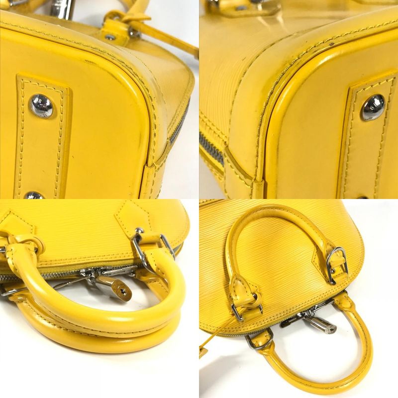 Louis Vuitton Handbag Alma BB Alma BB M40866 Epi Leather Citron Yellow