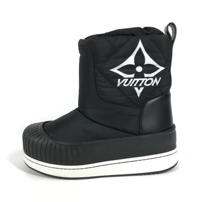 Louis Vuitton Boots LV Logo Snow Boots Short Boots 36 Black