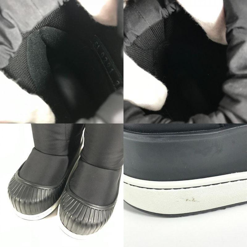 Louis Vuitton Boots LV Logo Snow Boots Short Boots 36 Black