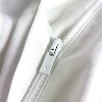 Chanel Shorts CC Logo Button P63229 Polyester White