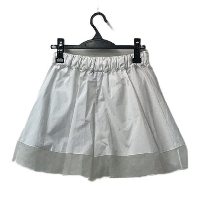 Chanel Shorts CC Logo Button P63229 Polyester White