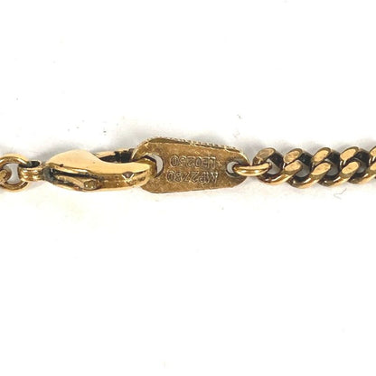 Louis Vuitton Necklace Pendant LV Wood Mp2780 Metal Gold