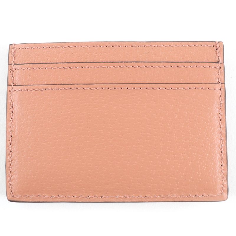 Gucci 523159 Leather GG Canvas GG Pattern Card Case Pass Case Pink Box/storage
