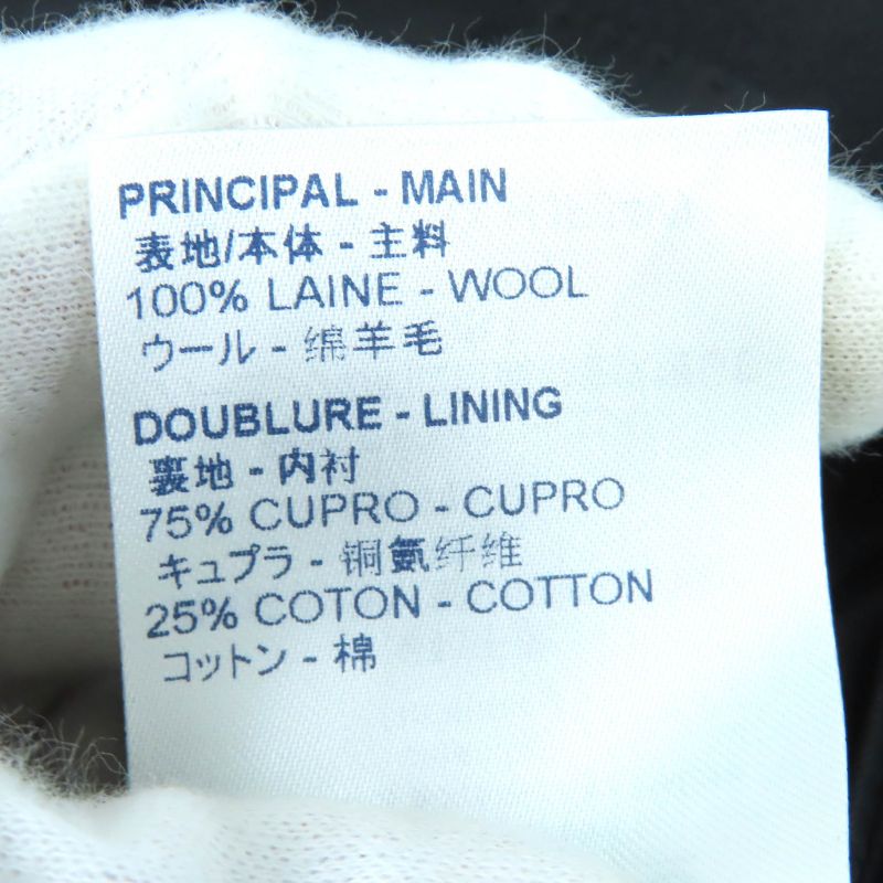 Louis Vuitton 20AW Wool Silk Blend Shadow Monogram Camouflage All Over Pattern