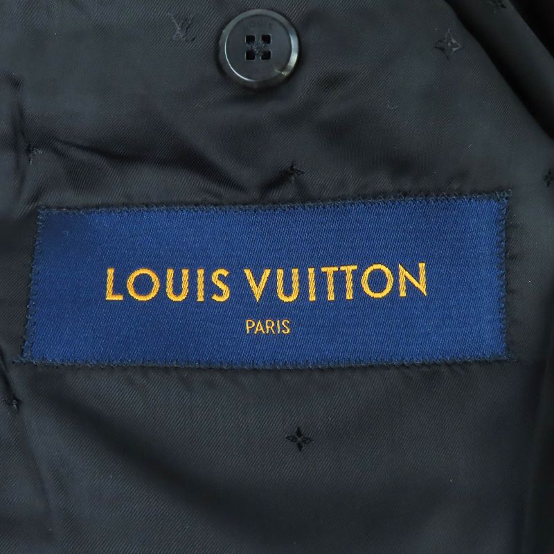 Louis Vuitton 20AW Wool Silk Blend Shadow Monogram Camouflage All Over Pattern
