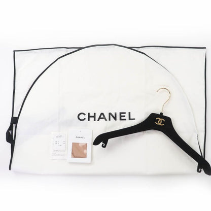 Chanel 22SS 23A P75264v22445 100% Wool Coco Mark Bead Decoration Cropped Top