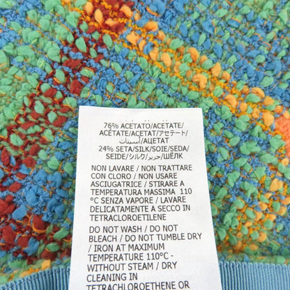 Gucci 706948 Lovelight Tweed Mini Skirt Checked Knee Length Tweed Skirt Multi