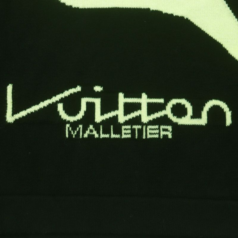 Louis Vuitton 23SS Sporty Line 100% Cotton Logo Short Sleeve Short Sleeve Knit