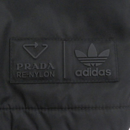 Prada Adidas Sgb937 Re-nylon Three Stripes Triangle Logo Bench Coat Black 48