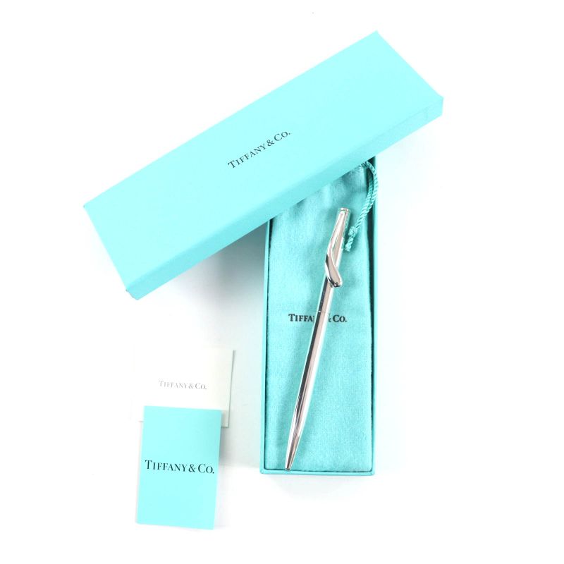 Tiffany & Co Tiffany & Co Elsa Peretti Ballpoint Pen Sv925 Retractable Silver