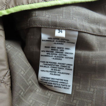 Hermes 22AW 2h0117dp Cashmere Blend Liner And Belt Included H Mosaic Safari