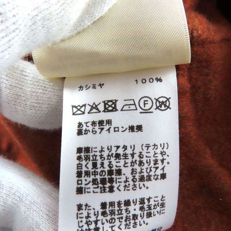 Hermes 25SS 5e0235dc 100% Cashmere Sleeveless Jacket With Crude Cell Buttons