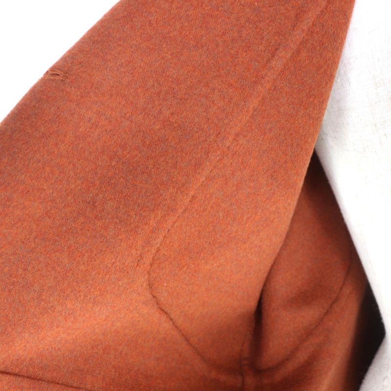 Hermes 25SS 5e0235dc 100% Cashmere Sleeveless Jacket With Crude Cell Buttons
