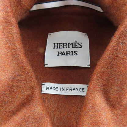 Hermes 25SS 5e0235dc 100% Cashmere Sleeveless Jacket With Crude Cell Buttons