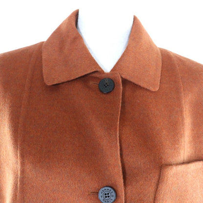 Hermes 25SS 5e0235dc 100% Cashmere Sleeveless Jacket With Crude Cell Buttons