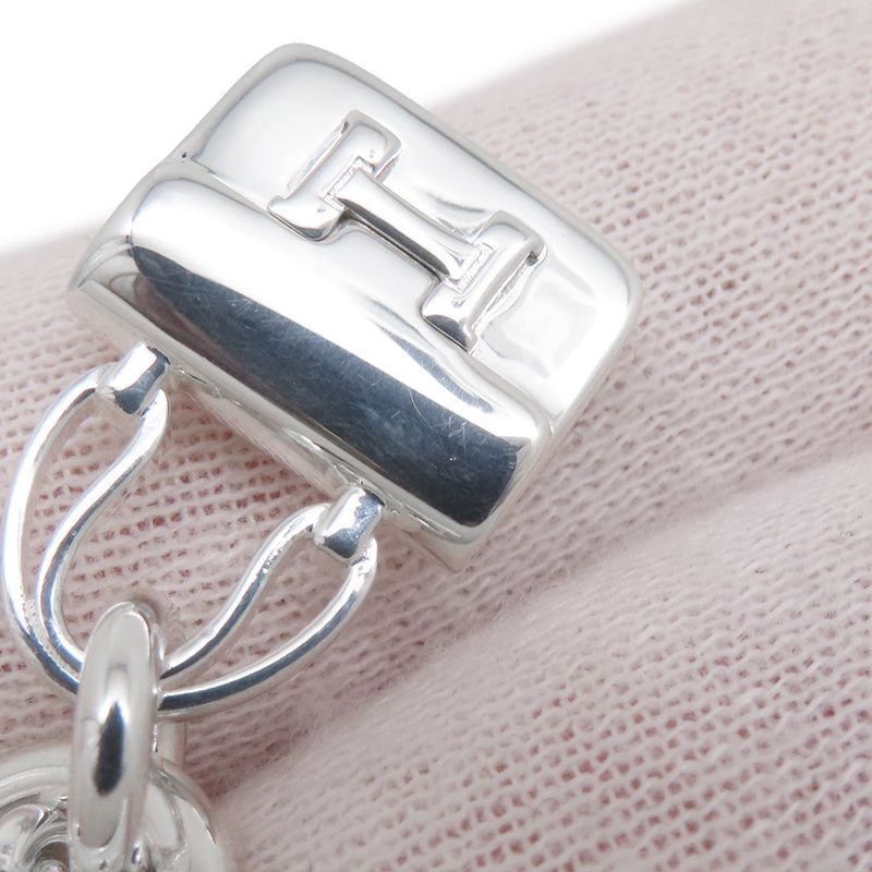 Hermes Necklace Amulet Constance Pendant Silver