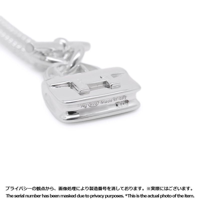 Hermes Necklace Amulet Constance Pendant Silver
