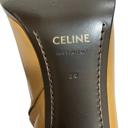 Celine Claude Triomphe Ankle Boots Size 39 Equivalent To 25.0cm (9.84in) Brown