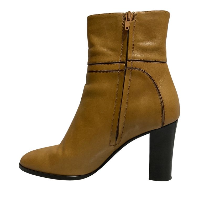 Celine Claude Triomphe Ankle Boots Size 39 Equivalent To 25.0cm (9.84in) Brown