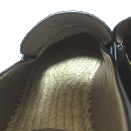 Hermes Trip Espadrilles Slip-on Shoes Size 37 24cm (9.45in) Equivalent Black