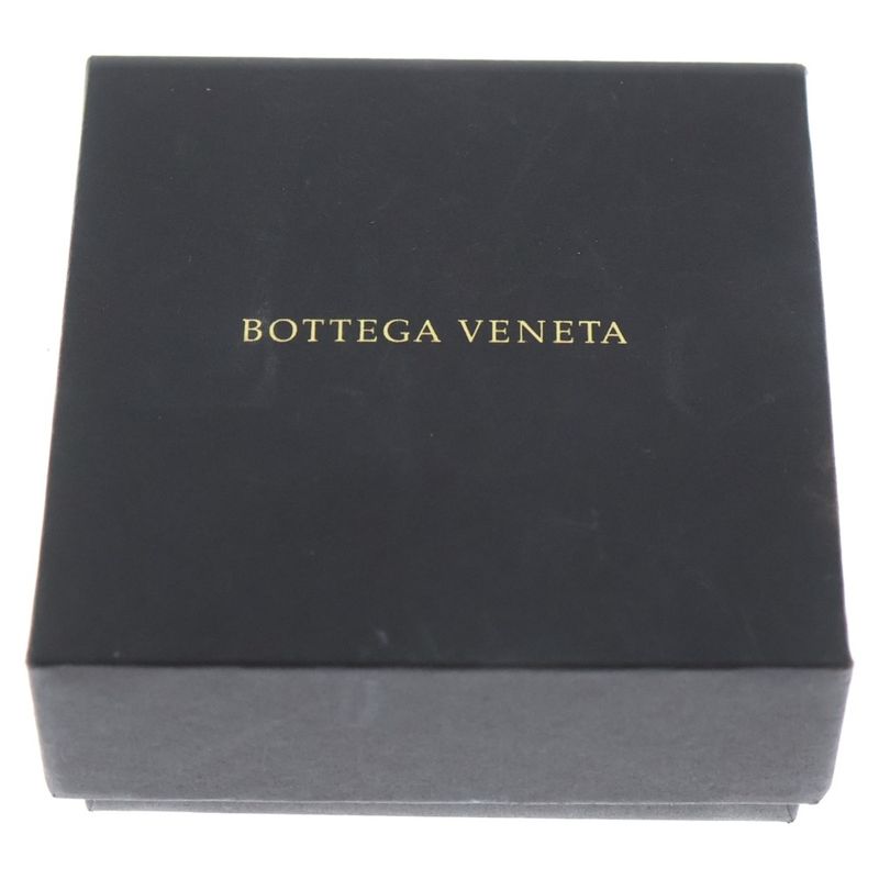 Bottega Veneta Intrecciato Necklace Pendant Chain Silver GP