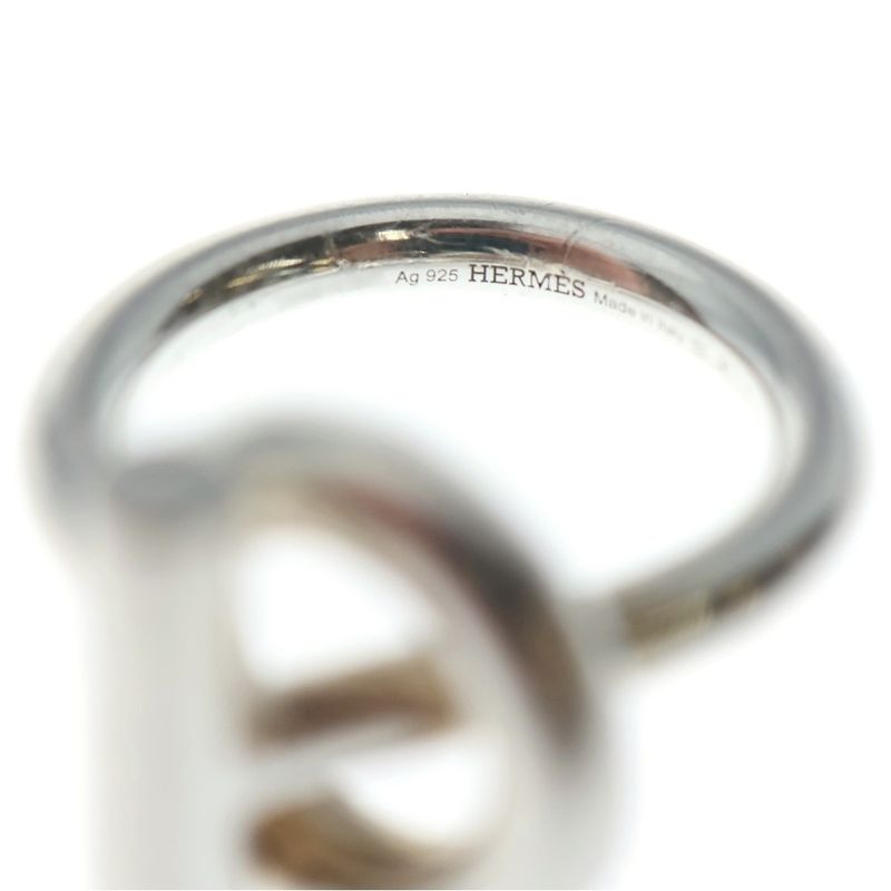 Hermes Echappé Ring Silver