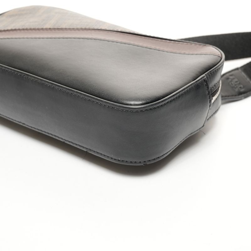 Fendi Shoulder Bag Zucca Diagonal Camera Case