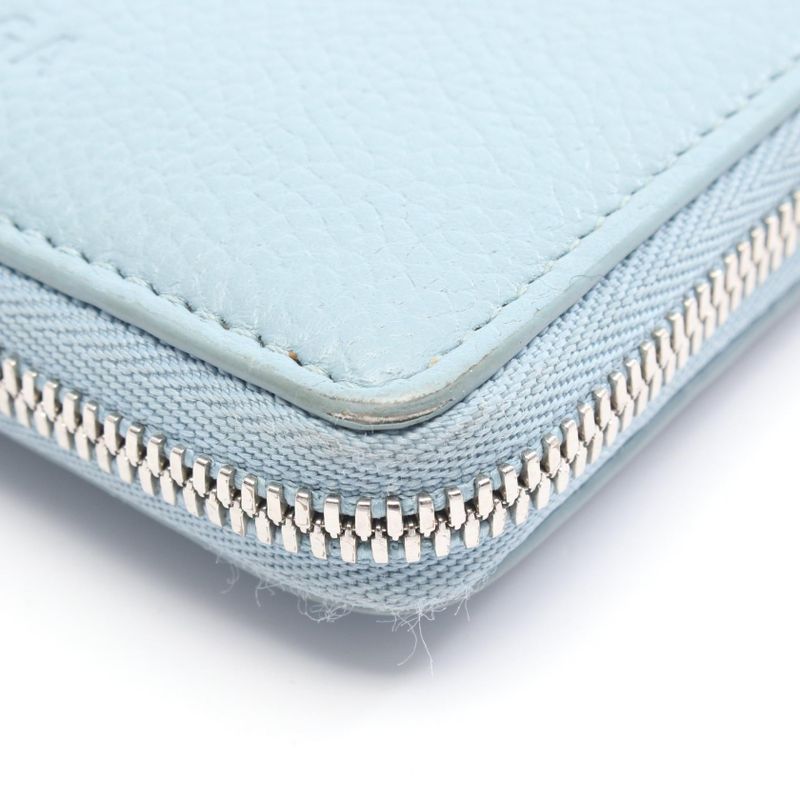 Balenciaga Round Wallet Essential Small Wallet Leather Round Zipper Wallet