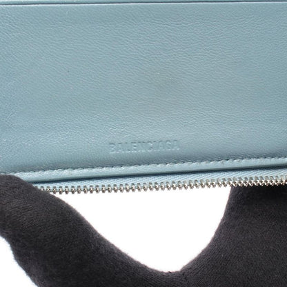 Balenciaga Round Wallet Essential Small Wallet Leather Round Zipper Wallet