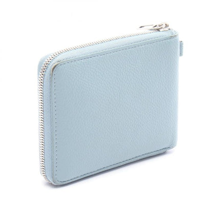 Balenciaga Round Wallet Essential Small Wallet Leather Round Zipper Wallet