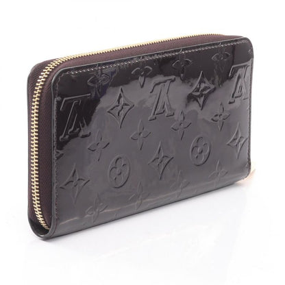 Louis Vuitton Round Long Wallet Zippy Wallet M93522 Amarant Leather Zippy