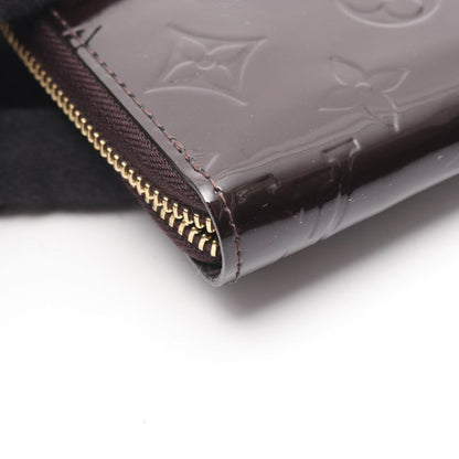 Louis Vuitton Round Long Wallet Zippy Wallet M93522 Amarant Leather Zippy
