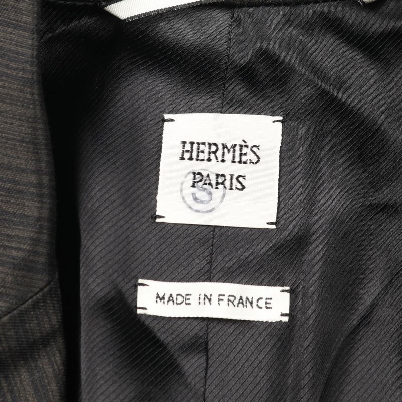 Hermes Wool Silk Jacket Women's Used A