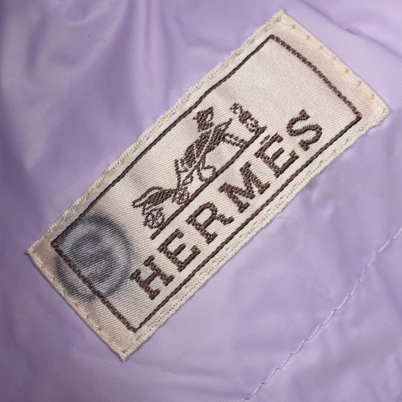Hermes Blouson Jacket Serie Button Nylon Jacket Nylon Blouson Jacket Men's Used