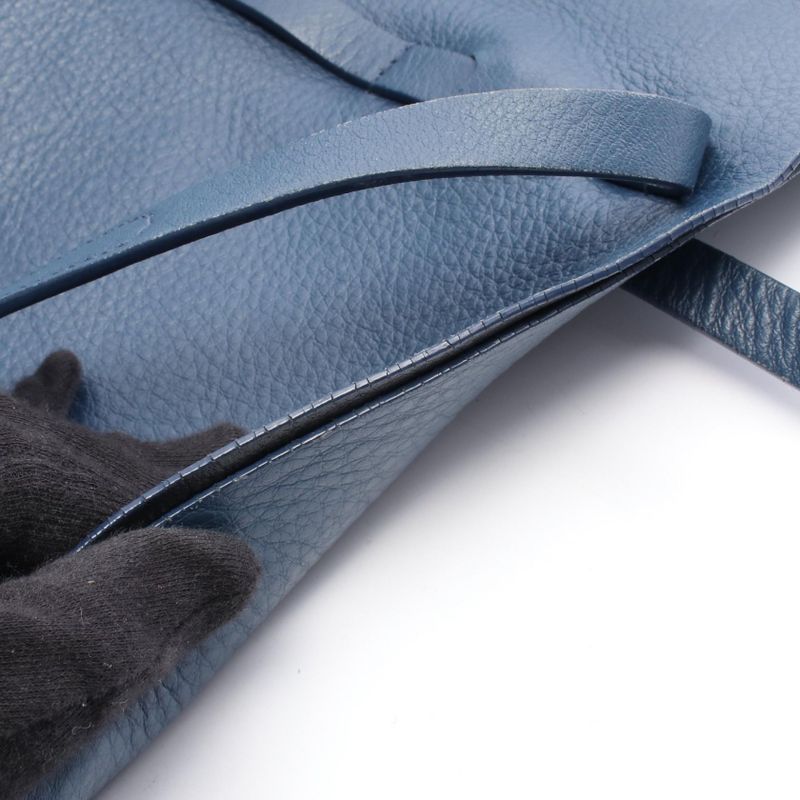 Balenciaga Tote Bag Everyday Tote S Navy Leather Everyday Tote S Women's Used B