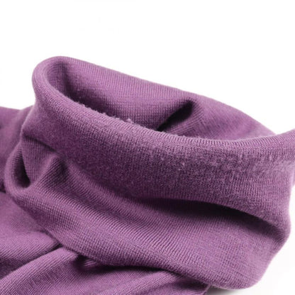 Hermes Knit Purple Wool Turtleneck Men's Used A