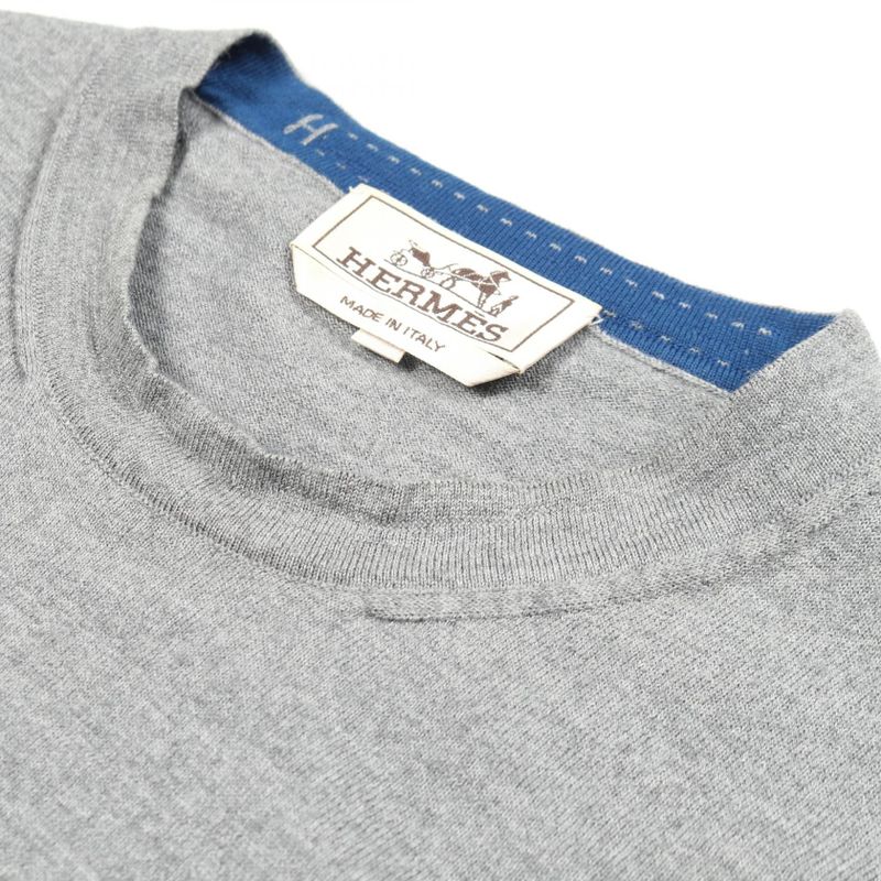 Hermes Knit Wool Sweater Men's Used A