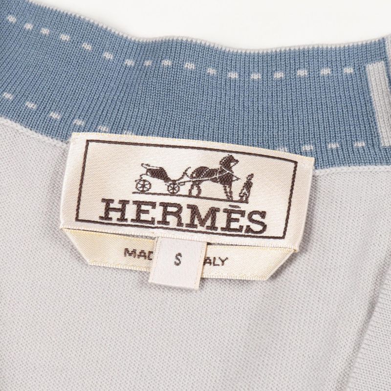 Hermes Cardigan Wool Cardigan Men's Used A
