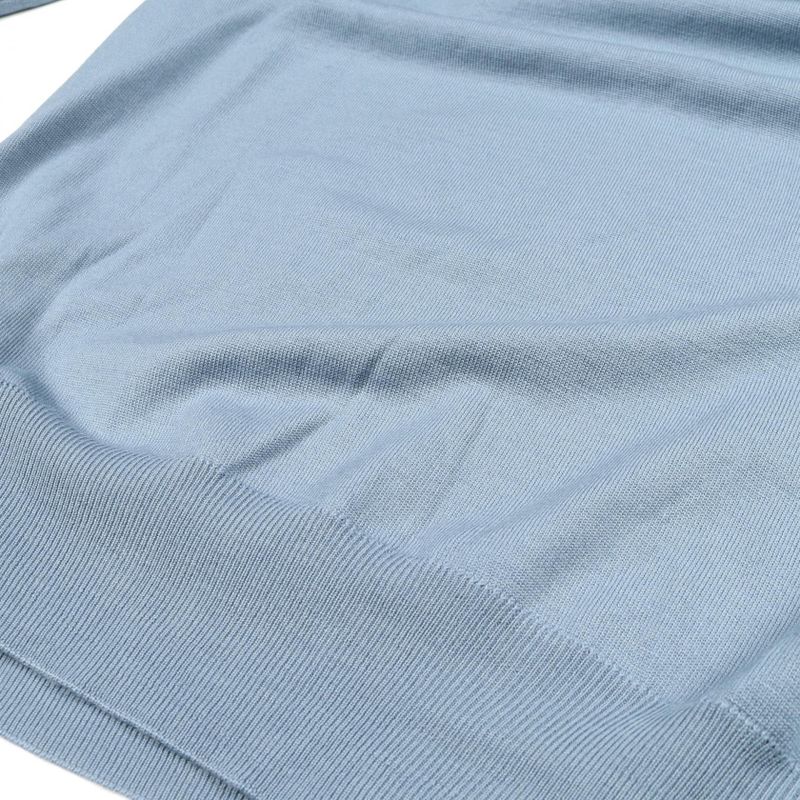 Hermes Polo Shirt Knit Wool Knit Men's Used A