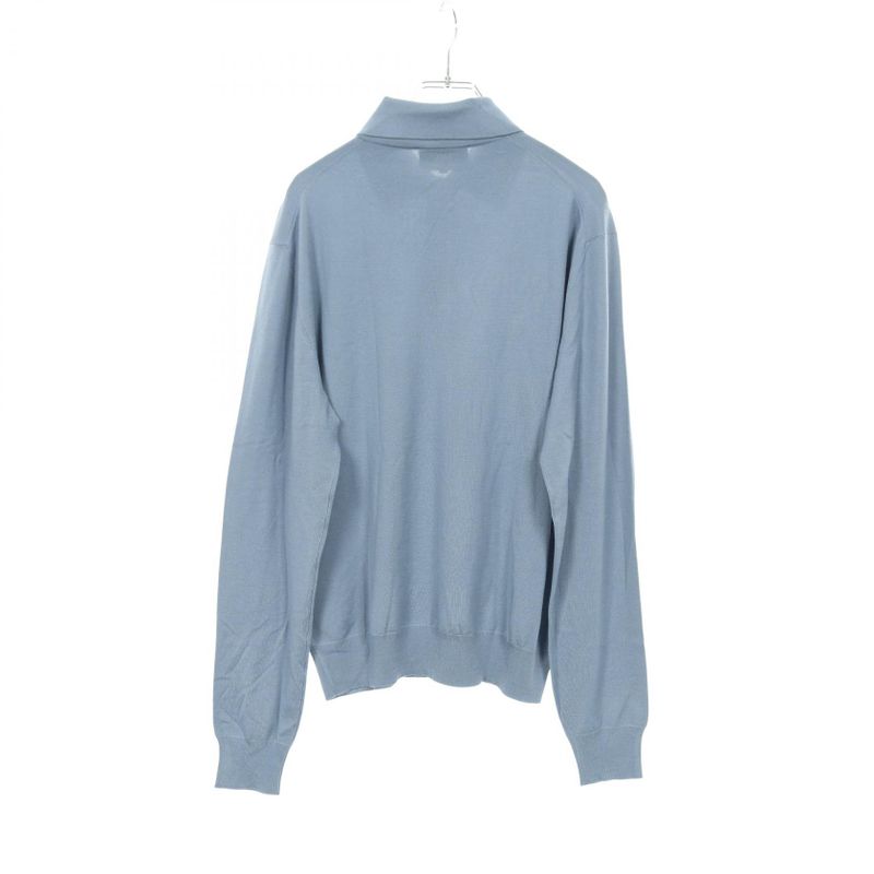 Hermes Polo Shirt Knit Wool Knit Men's Used A