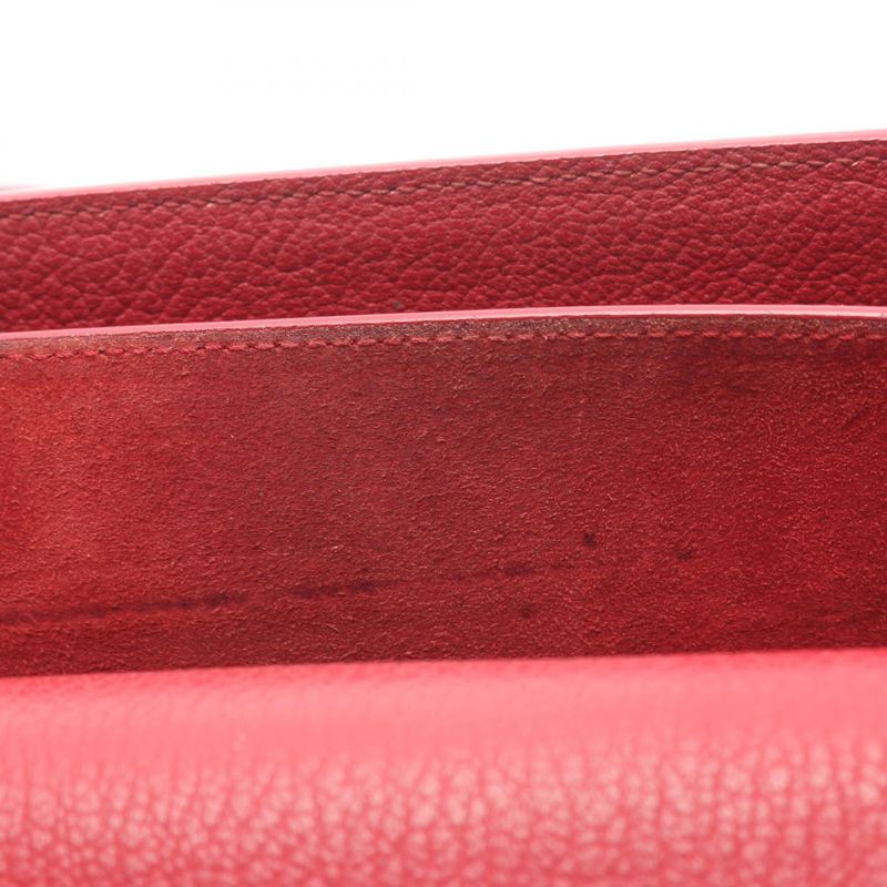 Saint Laurent Paris Shoulder Bag Sunset Medium 464673 Red Leather Sunset Medium