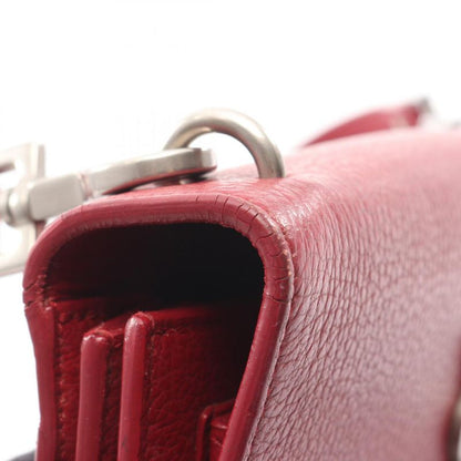 Saint Laurent Paris Shoulder Bag Sunset Medium 464673 Red Leather Sunset Medium