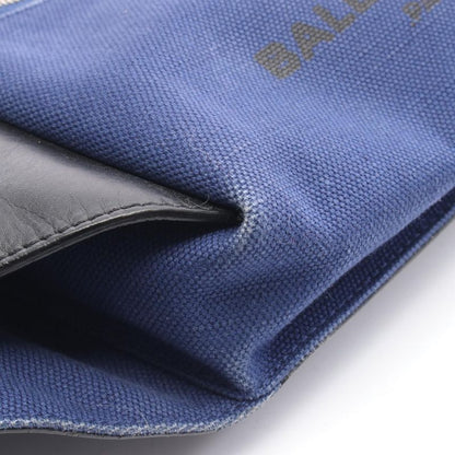 Balenciaga Waist Bag Body Bag Belt Bag 433625 Navy Black Canvas Leather Body
