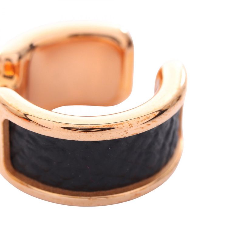 Hermes Olympe PM GP (gold Plated) Leather Ear Cuff Ladies Unused
