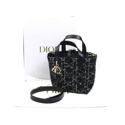 Dior Toujours Vertical Tote Bag Small 2way Shoulder Bag Black M2835odfg_m911