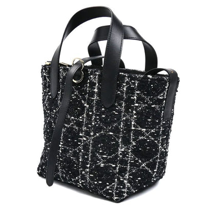 Dior Toujours Vertical Tote Bag Small 2way Shoulder Bag Black M2835odfg_m911