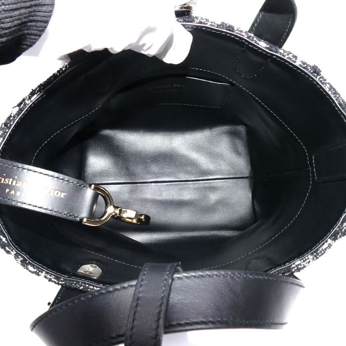 Dior Toujours Vertical Tote Bag Small 2way Shoulder Bag Black M2835odfg_m911