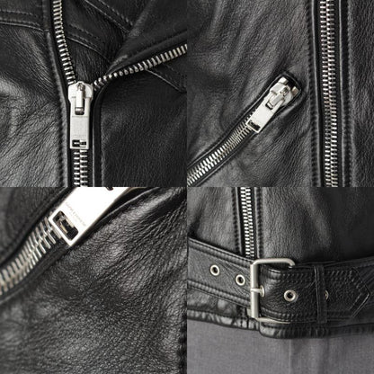 Saint Laurent 15 Years Edit Liman Period Lamb Leather Side Lace Up Double